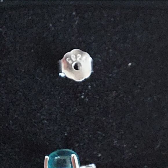 925 Sterling Silver Deer Earrings - Picture 6 of 7